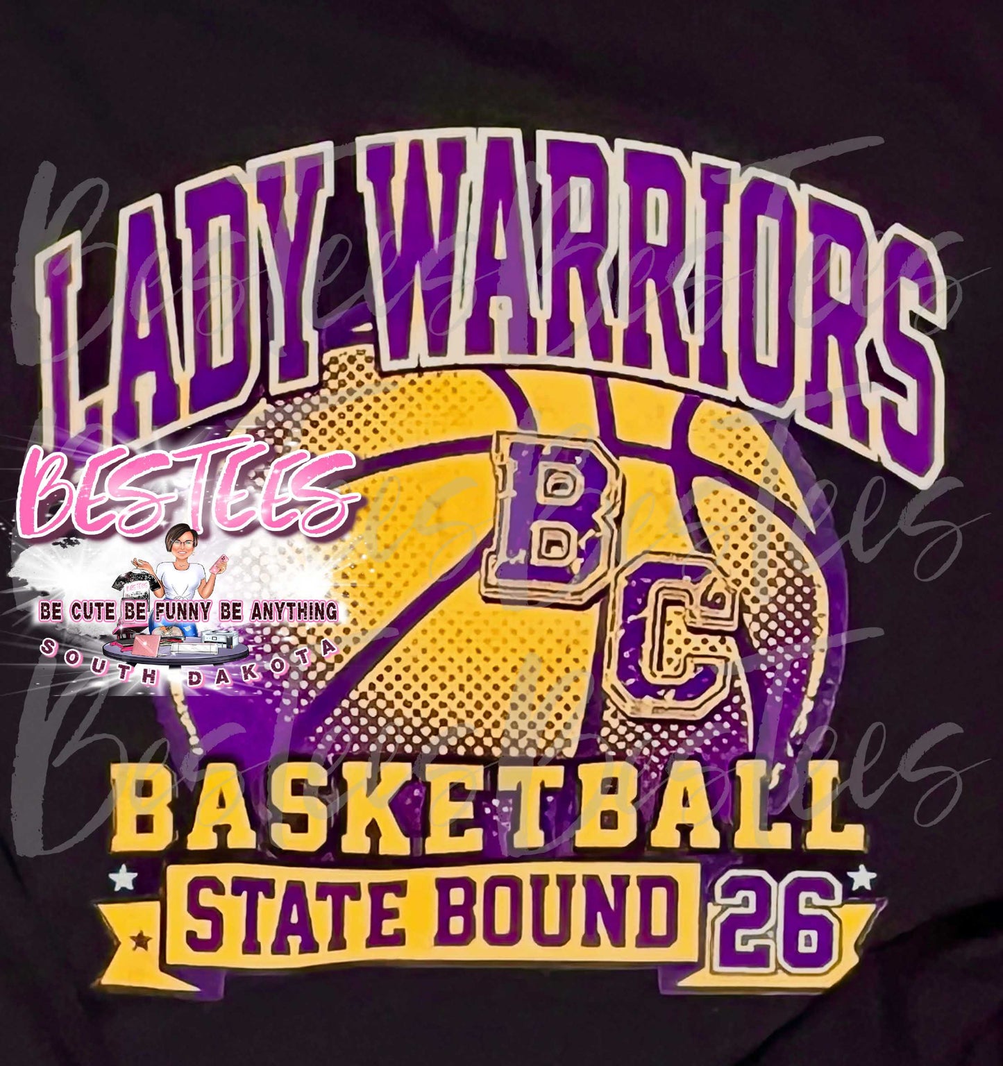 2026 STATE BOUND-BC LADY WARRIORS T-SHIRT