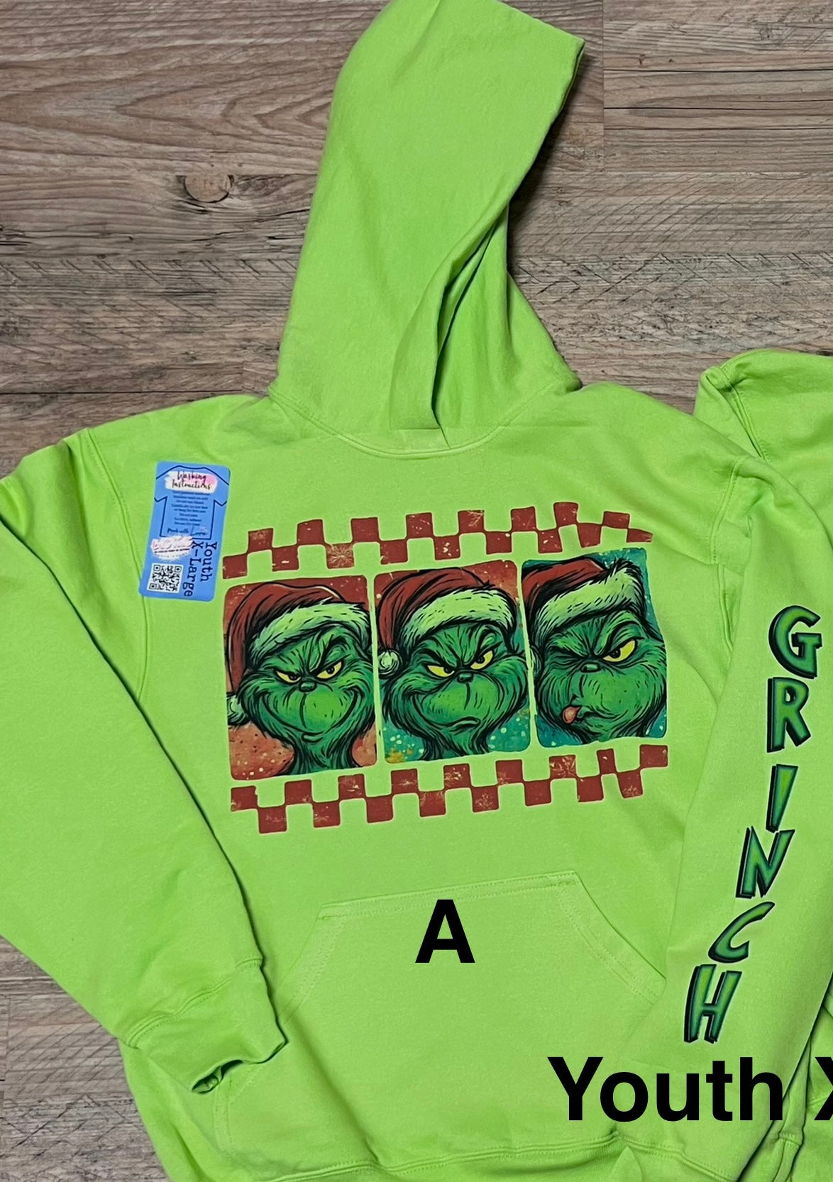 Grinchy Toddler Youth Hoodies