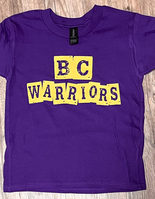 Youth Purple Short Sleeve