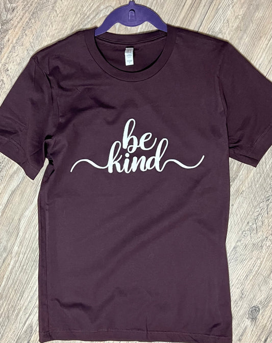 Be Kind Blood Black Short Sleeve T-shirt