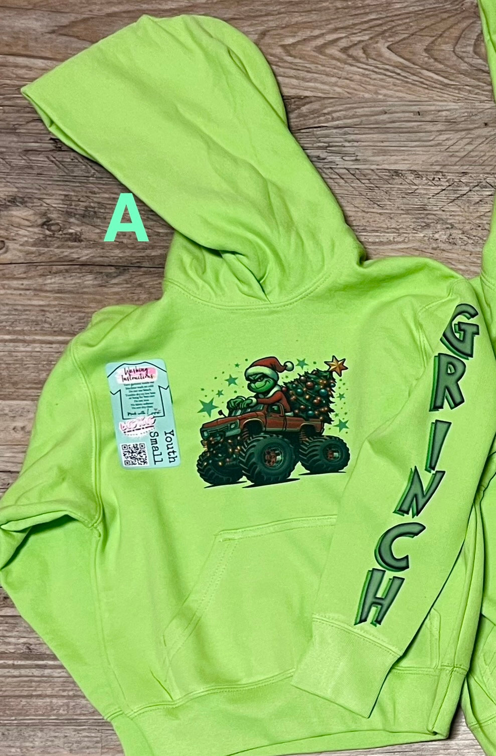 Grinchy Toddler Youth Hoodies