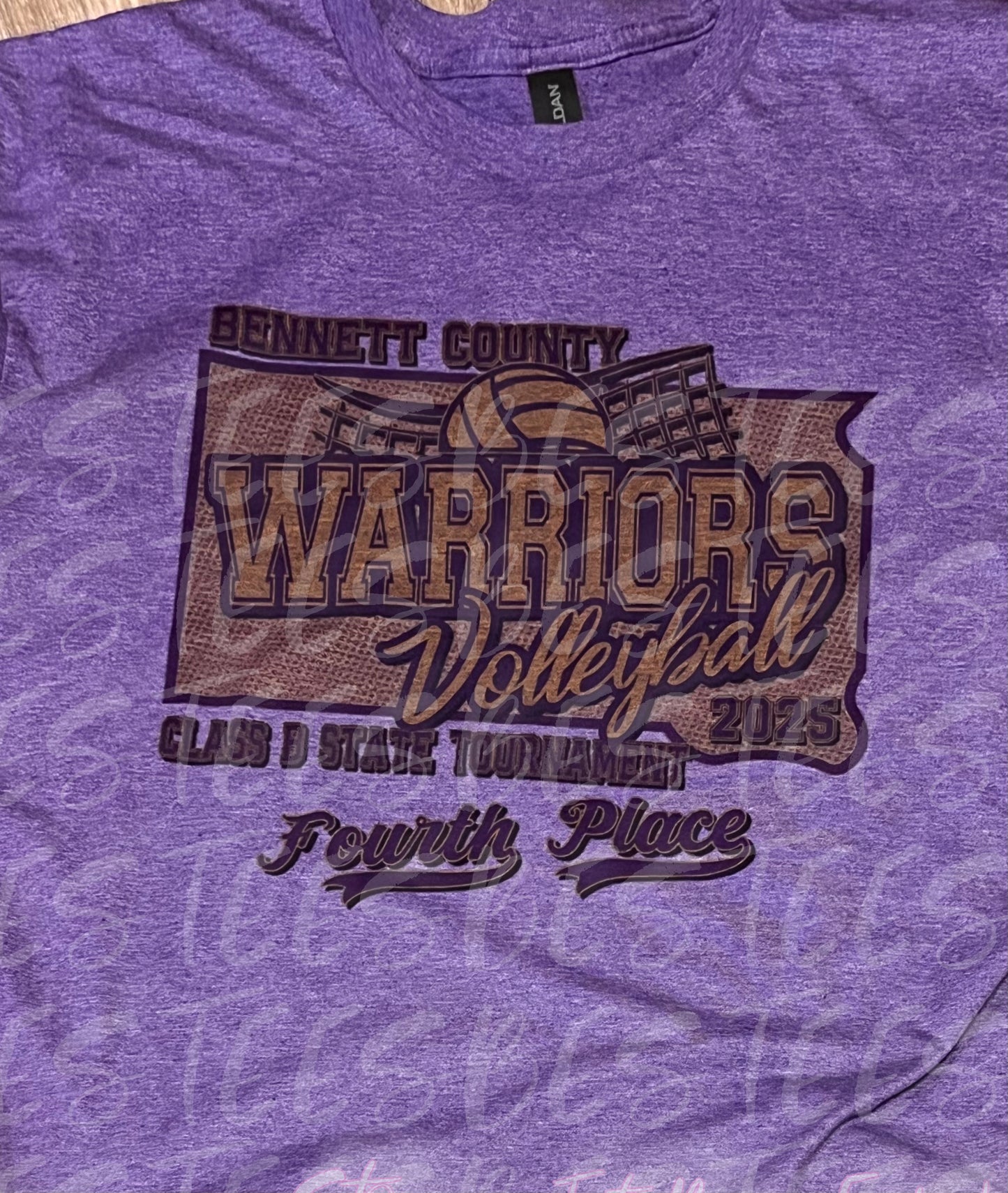 4th Place State B Volleyball T-shirts