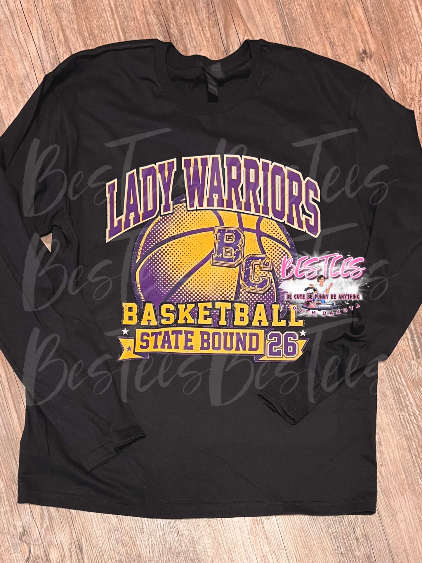 2026 STATE BOUND-BC LADY WARRIORS T-SHIRT