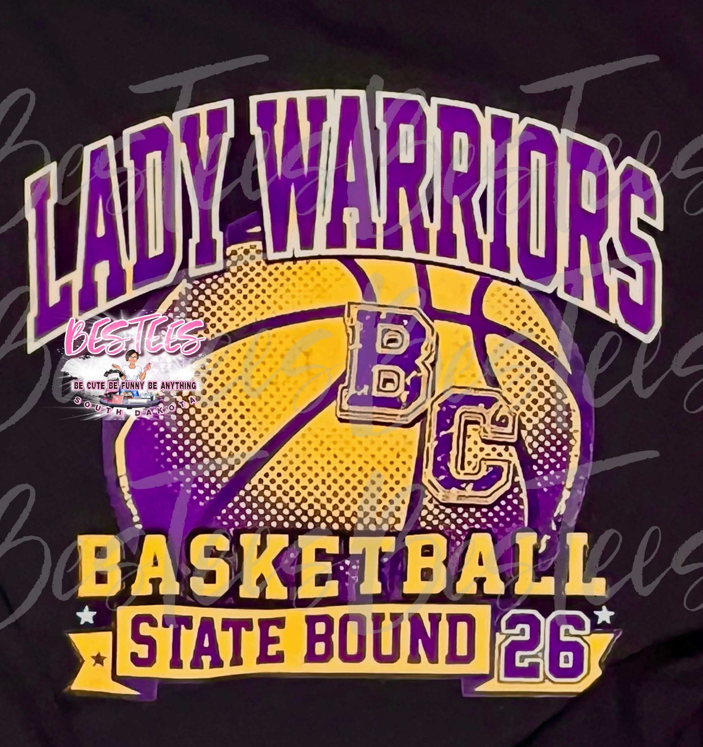 2026 STATE BOUND-BC LADY WARRIORS T-SHIRT
