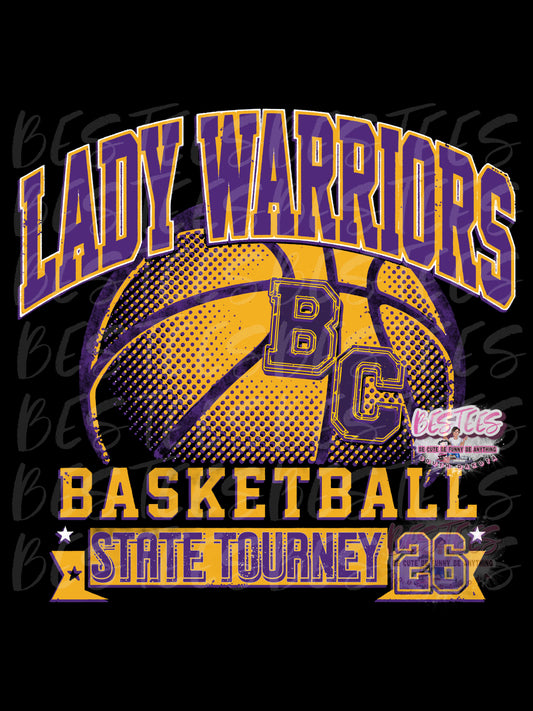 2026 STATE CONSOLATION CHAMPS-BC LADY WARRIORS T-SHIRT