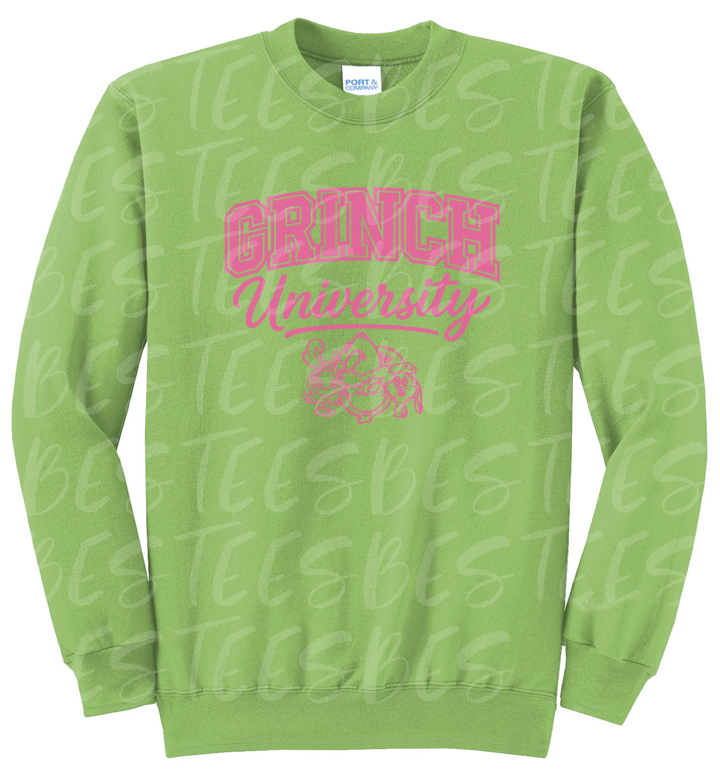 Adult Blank Lime Hoodies and Crew Necks