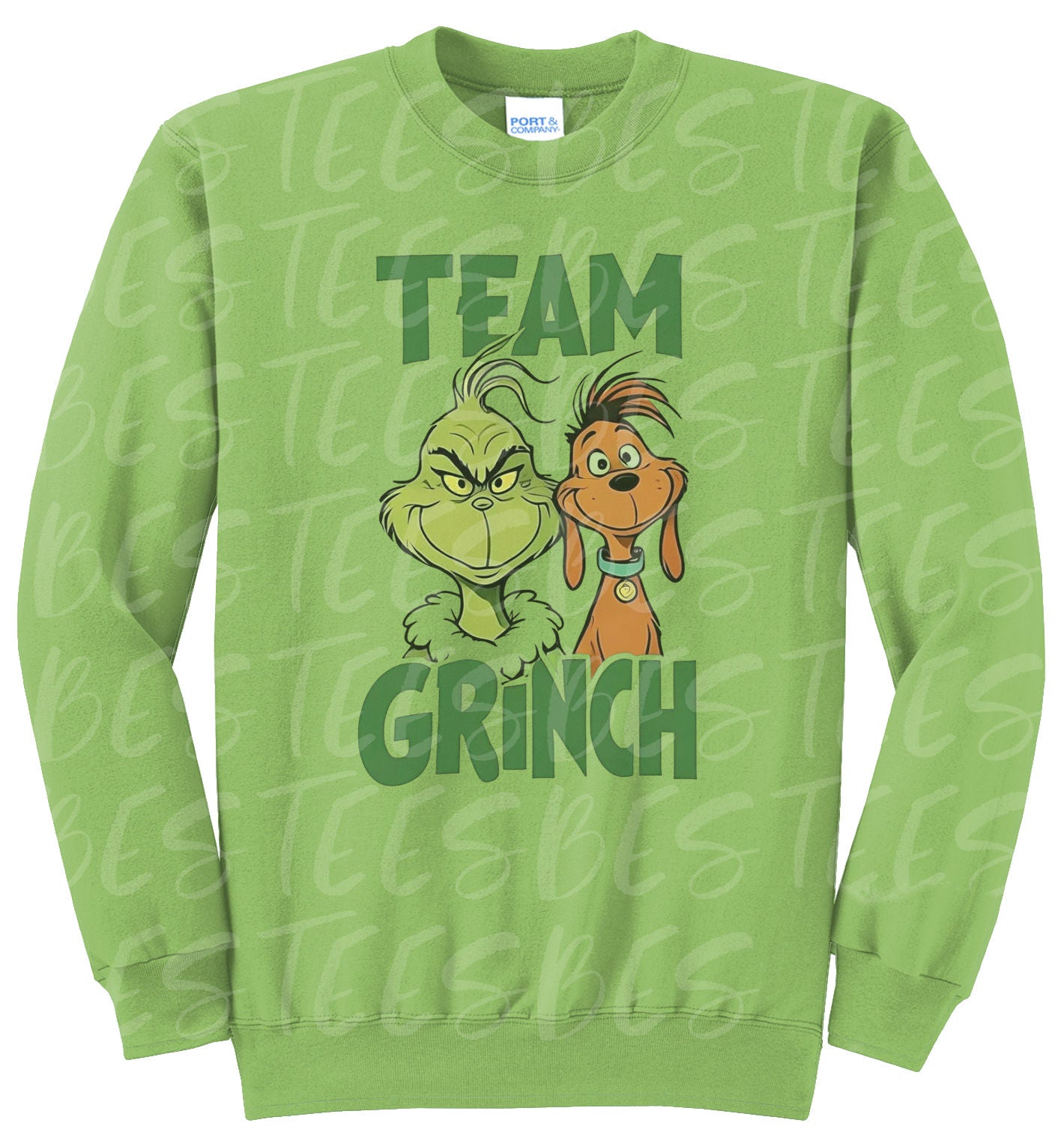 Adult Blank Lime Hoodies and Crew Necks