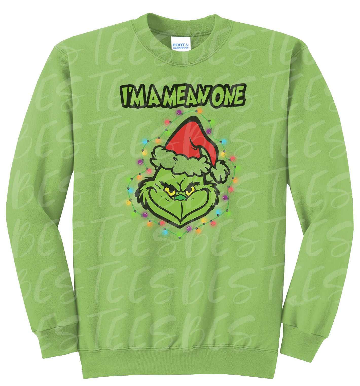 Adult Blank Lime Hoodies and Crew Necks