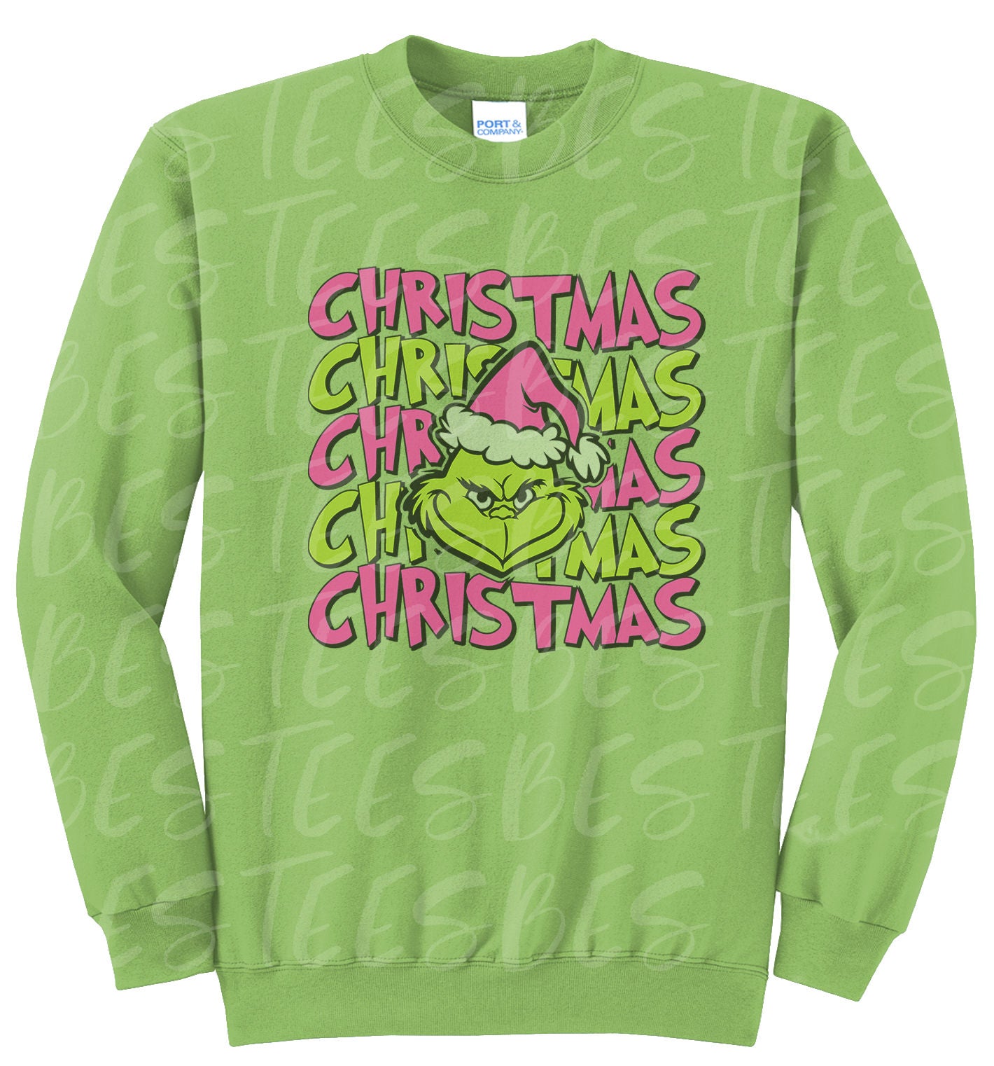 Adult Blank Lime Hoodies and Crew Necks