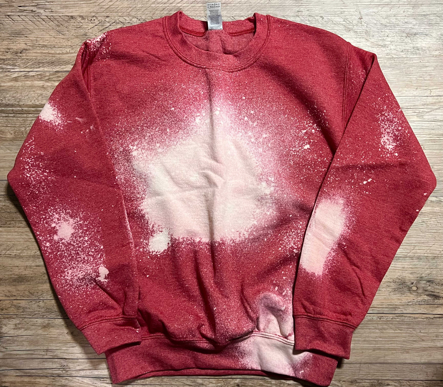 Red Heather Distressed