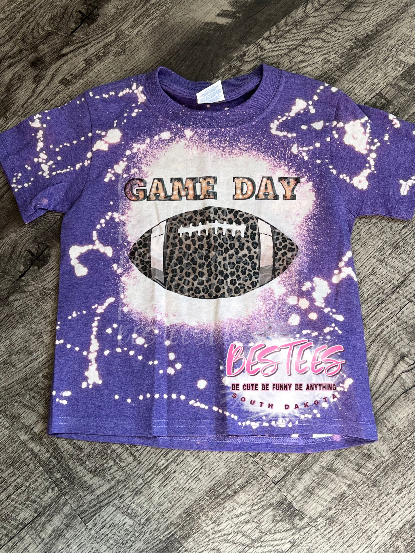 Game Day Purple Heather Youth Short Sleeve